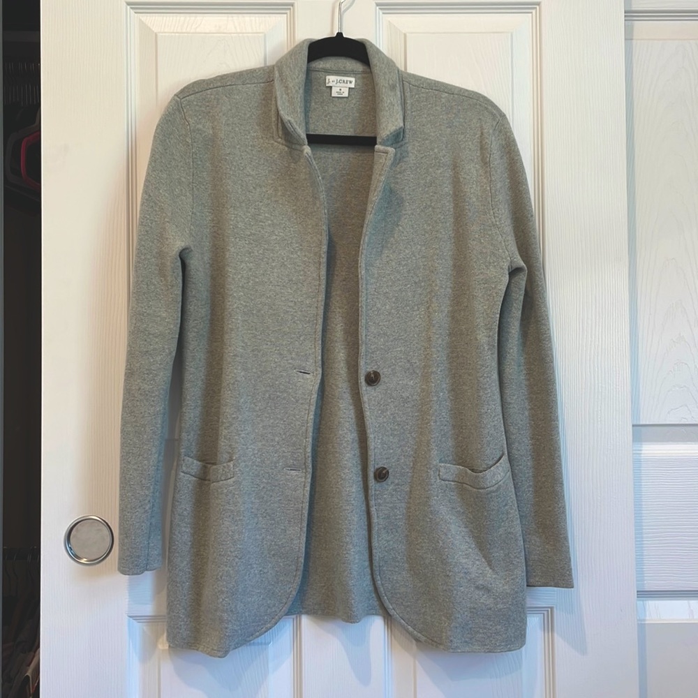 J. Crew Sweater Blazer